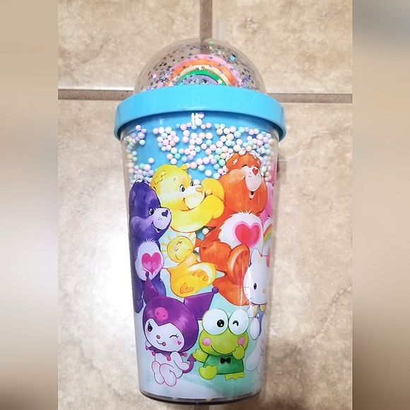SET MERENDA HELLO KITTY - TOVAGLIETTA POSATE PIATTO E BICCHIERE
